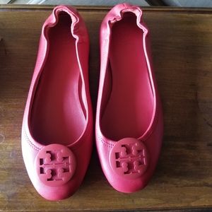 Tory Burch Ballet Flats (red) size 9.5US